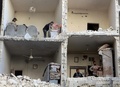 アレッポ（2015年12月撮影）。(c)AFP/Karam Al-Masri