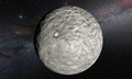 準惑星ケレスの想像図（2016年3月14日提供）。(c)AFP PHOTO / EUROPEAN SOUTHERN OBSERVATORY/L.Calcada/NASA/JPL-Caltech/UCLA/MPS/DLR/IDA/Steve Albers/N. Risinger (skysurvey.org) 