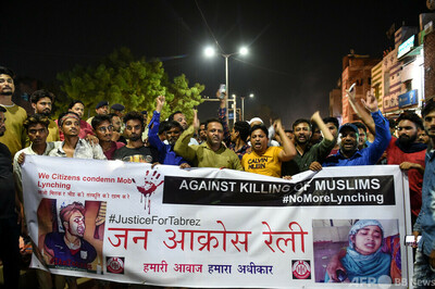 イスラム教徒の男性をリンチ、ヒンズー教徒の男10人に禁錮10年 インド