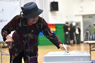韓国大統領選、投票始まる 「非常戒厳」後の混乱に終止符か
