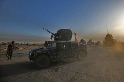 モスル奪還作戦、避難民最大100万人の可能性 人道支援に不安