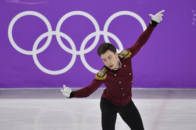 フィギュア男子SPで5位のアリエフ、平昌五輪
