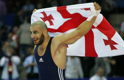 ノザゼ グレコローマン96キログラム級で金