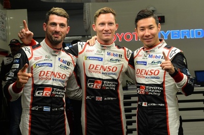 トヨタ勢がフロントロー独占、ルマン24時間連覇に向け好位置
