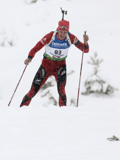 ベルゲル 男子10キロメートル・スプリントを制す、バイアスロンW杯