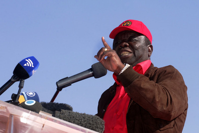 ジンバブエ大統領選、投票始まる