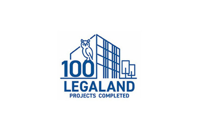 デザイナーズ賃貸マンション『LEGALAND』の 竣工100棟達成記念ロゴを制定