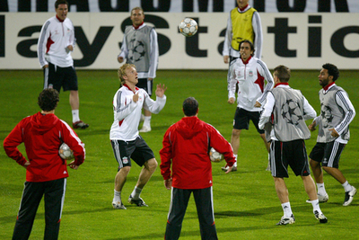 リバプール ベシクタシュ戦へ向けて最終調整