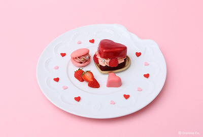 「Q-pot CAFE.」ハートフルなバレンタイン限定メニュー