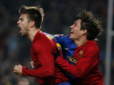 FCバルセロナ エスパニョールを下し国王杯準決勝進出