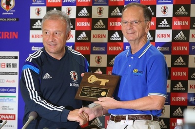 ザッケローニ監督、強化試合で本田と香川の仕上げを図る