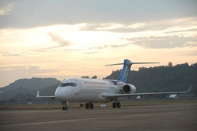 中国COMAC 小型機「ARJ21」に「C909」の名称を追加