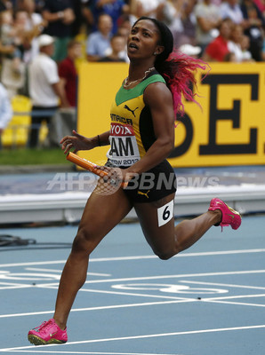 ジャマイカが女子4 100m制覇 第14回世界陸上 写真7枚 ファッション ニュースならmode Press Powered By Afpbb News
