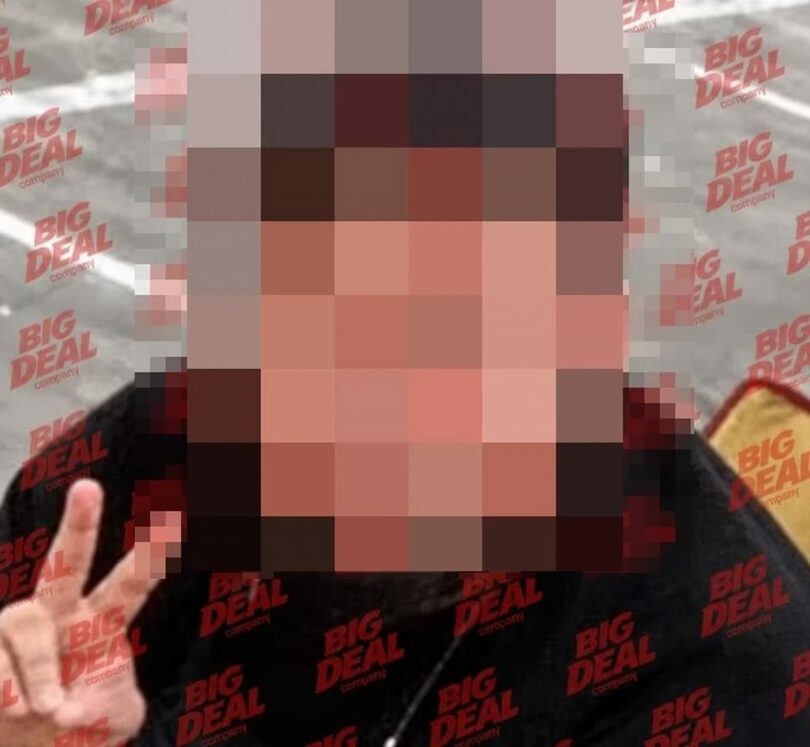 容疑者とされる人物について情報を公開したインスタグラムの投稿(c)news1