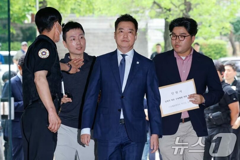 「カロセロ研究所」代表のキム・セイ被告＝2026年5月26日(c)news1
