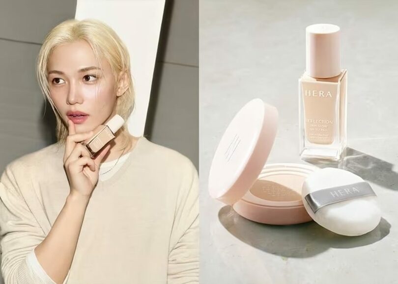 韓国コスメブランド「HERA」のグローバルアンバサダー、フィリックスを起用したキャンペーンビジュアル＝アモーレパシフィック提供(c)news1