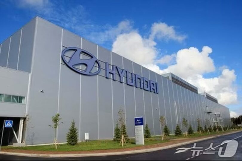 現代自動車のロシア・サンクトペテルブルク工場全景＝現代自動車提供(c)news1