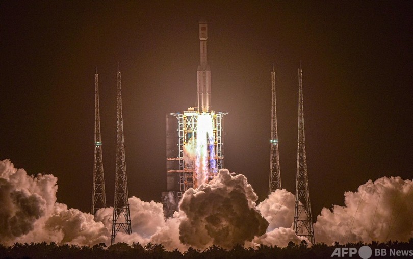 中国の無人補給船、宇宙ステーション中核施設にドッキング成功