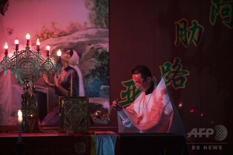 中国正教会に60年ぶり叙任聖職者、復活祭祝う