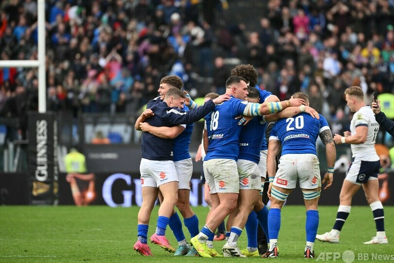 イタリアがホームで11年ぶりの勝利 シックスネーションズ