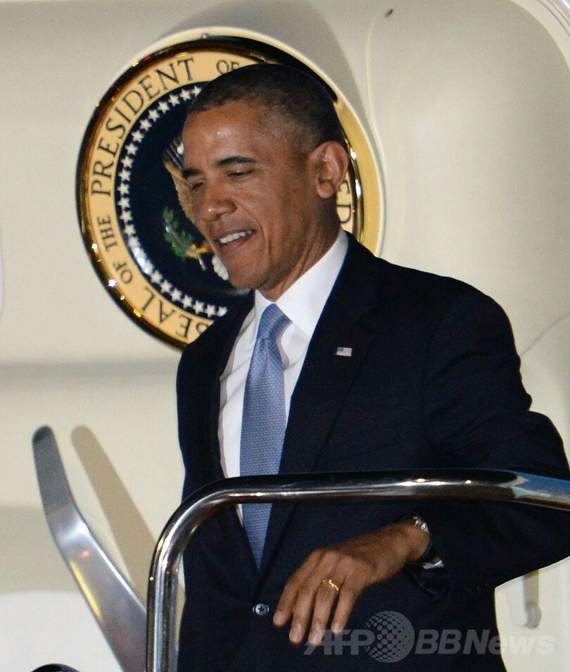 オバマ米大統領が来日、アジア歴訪開始