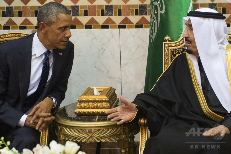 オバマ米大統領がサウジ訪問、イスラム国対策など協議