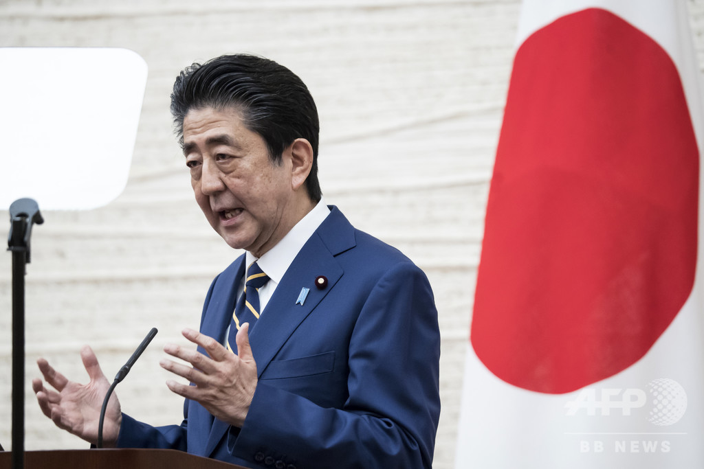 東京五輪「完全な形」にはコロナ終息が不可欠、安倍首相 東京五輪「完全な形」にはコロナ終息が不可欠、安倍首相