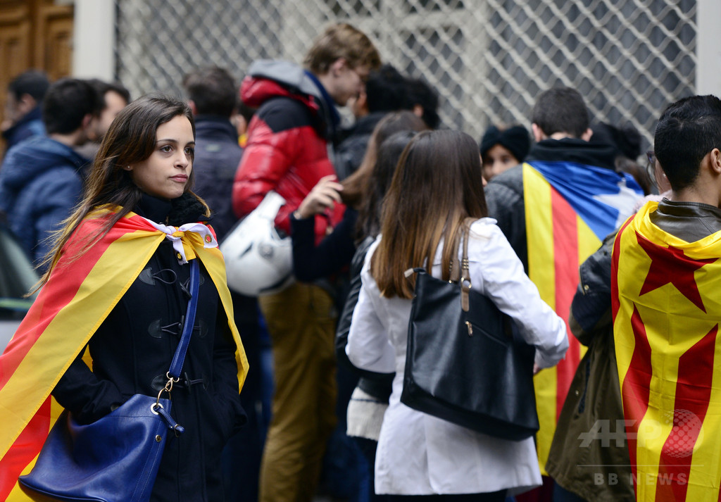 カタルーニャ独立の住民投票は違憲、スペイン憲法裁 カタルーニャ独立の住民投票は違憲、スペイン憲法裁