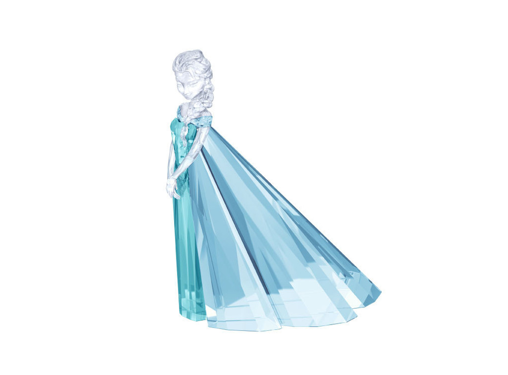 スワロフスキー」アナと雪の女王の人気キャラクターのクリスタルを発売