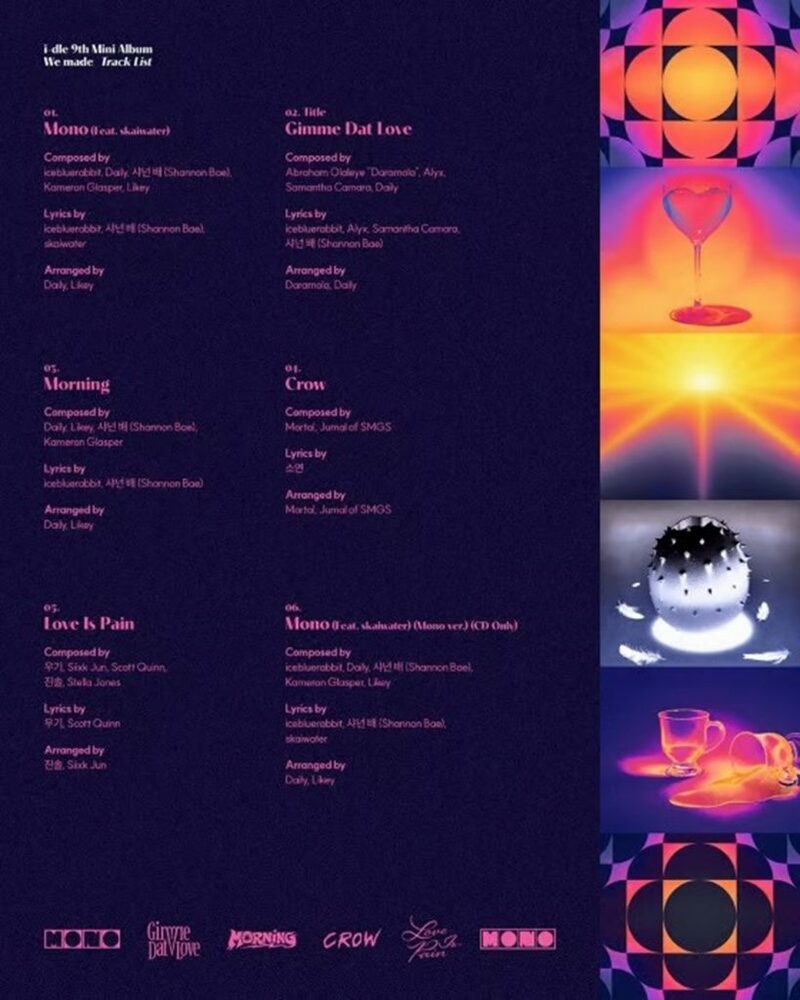 i-dle、ミニアルバム「We made」タイトル曲は「Gimme Dat Love」 写真