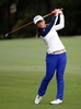 女子ゴルフ、CMEグループ・ツアー選手権（CME Group Tour Championship 2014）3日目。2番でショットを打つリディア・コー（Lydia Ko、2014年11月22日撮影）。(c)AFP/Getty Images/Sam Greenwood