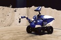 国際宇宙ステーションから遠隔操作されるロボットローバー「インタラクト・ケンタウロス」の静止画（2015年9月7日撮影）。(c)AFP/JO BIDDLE