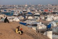 パレスチナ自治区ガザ南部ラファの避難民キャンプ（2024年3月30日撮影）。(c)MOHAMMED ABED / AFP