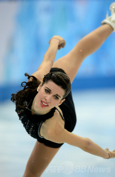 フィギュア団体戦・女子FSで3位のマルケイ、ソチ五輪 写真12枚 国際