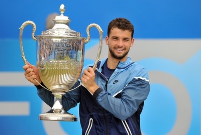 シャラポワの恋人ディミトロフが優勝、エイゴン選手権