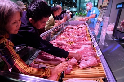 中国の豚肉価格、13年以来最高に アフリカ豚コレラの影響根強く