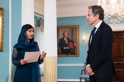 マララ・ユスフザイ氏、米国はアフガン少女への支援強化を