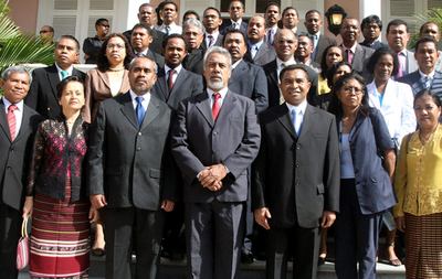 ホルタ大統領が就任 - 東ティモール