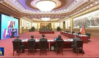 習近平主席、仏独首脳とビデオサミット ウクライナ情勢について意見交換
