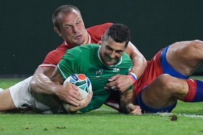 アイルランドがロシアを撃破、プール突破へ向けて貴重なBP獲得 ラグビーW杯