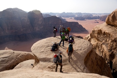 絶景「月の谷」、ヨルダン南部の世界遺産