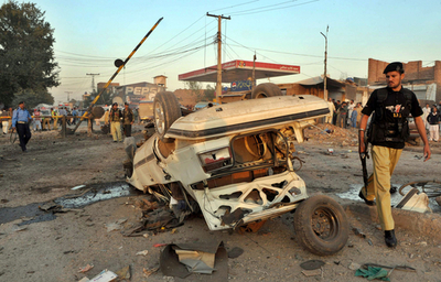 パキスタン・ペシャワルで連続2日目の自爆攻撃、死者11人