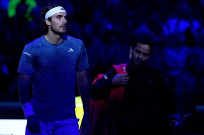 チチパス負傷棄権でルーネ初白星 ATPファイナルズ