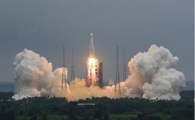 中国、宇宙ステーションの中核施設「天和」打ち上げ