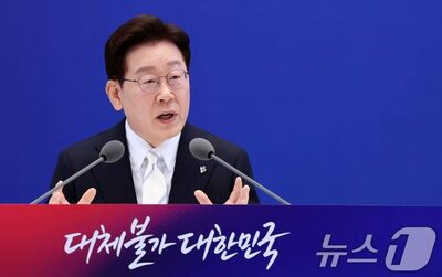 韓国・李在明大統領、就任2年目のキーワードは「代替不可能な大韓民国」