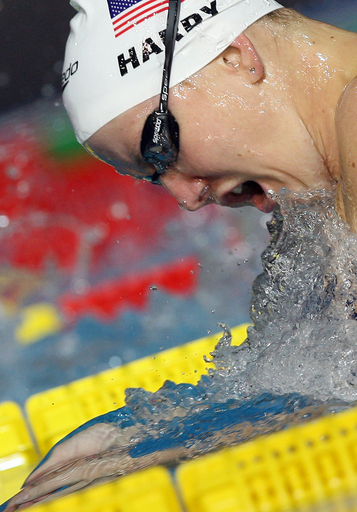 ＜第12回世界水泳選手権＞競泳、ハーディ 女子50メートル平泳ぎ予選をトップで通過 - オーストラリア