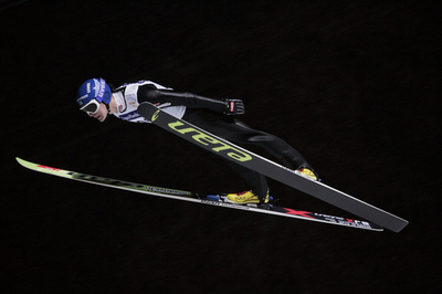 ＜ノルディックスキー・ジャンプ 06-07W杯・第13戦＞ラッピ 公式練習に臨む - ノルウェー