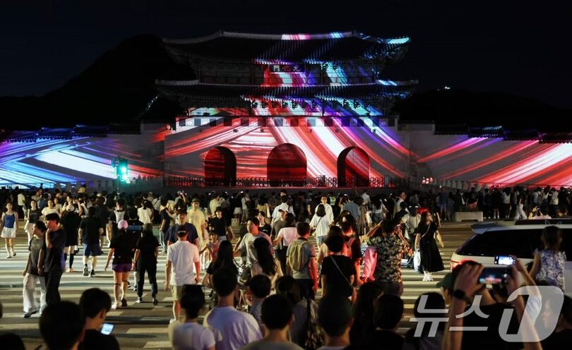 「光復80年 光の祝祭―80の光、一つの私たち」(c)news1