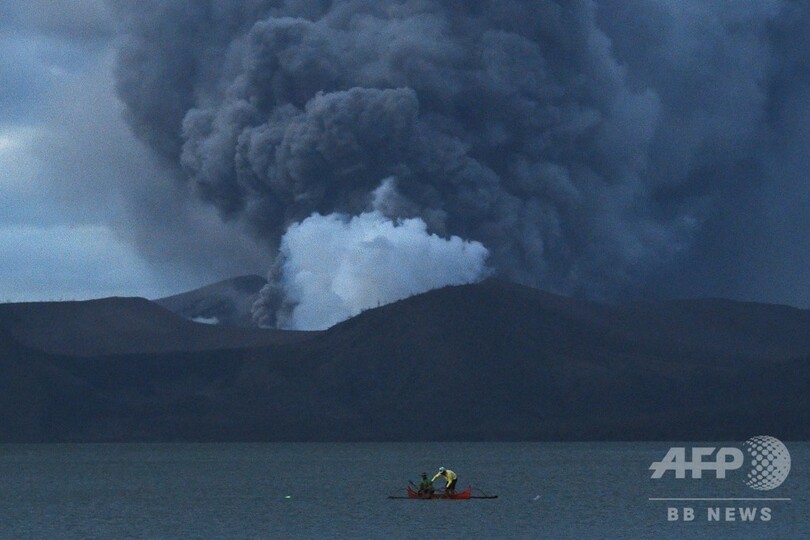 【写真特集】フィリピン・タール火山噴火