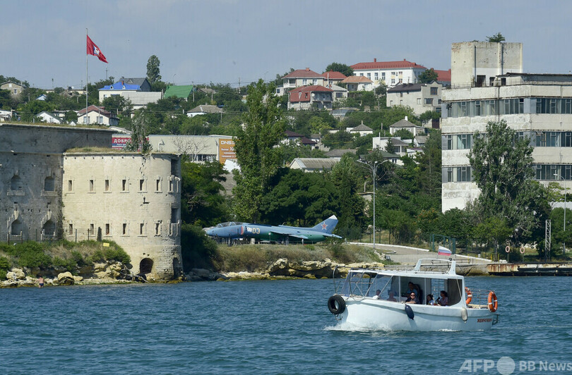 クリミア半島に無人機攻撃 ロシア任命市長